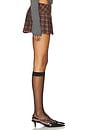 view 2 of 6 Roux Mini Skirt in Burgundy Plaid