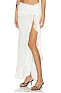 view 3 of 6 JUPE EMILIA MAXI in White
