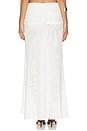 view 4 of 6 JUPE EMILIA MAXI in White