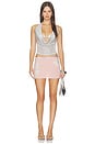 view 5 of 6 FALDA JIJI APPLIQUE MINI  in Baby Pink