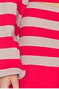 view 7 of 6 FALDA JUNIPER MINI  in Red & Mushroom