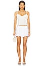 view 4 of 4 Queenie Top in White