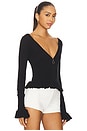 view 2 of 4 Raven Knit Top in Black
