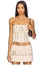 view 1 of 4 Mason Corset in Beige