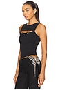 view 2 of 5 Novena Top in Black