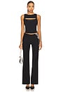 view 4 of 5 Novena Top in Black