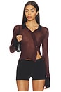 view 1 of 5 Davina Top in Brown