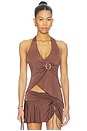 view 1 of 4 x REVOLVE Amy Top in Brown