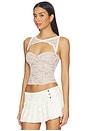 view 2 of 4 Kiana Bustier in White