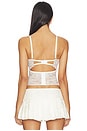 view 3 of 4 Kiana Bustier in White