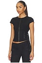 view 4 of 5 Iselda Fringe Top in Black