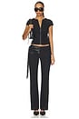 view 6 of 5 Iselda Fringe Top in Black