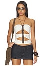 view 1 of 5 Fennick Top in Cream