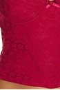 view 5 of 5 Arabelle Corset in Red