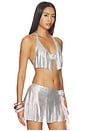 view 2 of 6 Milana Top in Silver
