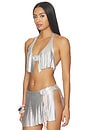 view 3 of 6 Milana Top in Silver