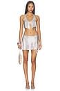 view 5 of 6 Milana Top in Silver