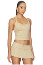 view 2 of 4 Zephyr Cami Top in Tan
