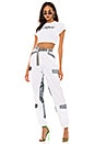 view 4 of 4 T-SHIRT GIA in White