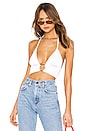 view 1 of 4 Kiki Crop Top in White