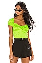 view 1 of 4 Naomi Top in Neon Green