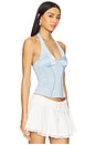 view 2 of 4 Lola Corset Top in Blue