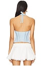 view 3 of 4 Lola Corset Top in Blue