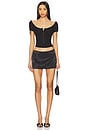 view 4 of 4 Valerie Georgette in Black