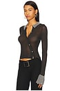view 3 of 5 Davina Top in Black