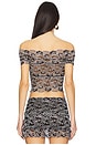 view 3 of 5 Crystal Top in Black