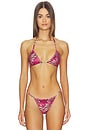 view 1 of 5 Ava Bikini Top in Red