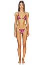view 4 of 6 Ava Bikini Bottom in Red