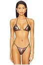 view 1 of 5 Alohi Bikini Top in Brown