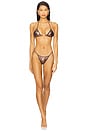 view 4 of 5 Alohi Bikini Top in Brown