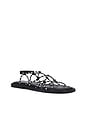 view 2 of 5 Lychee Sandal in Black & White