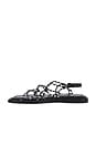 view 5 of 5 Lychee Sandal in Black & White