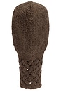 view 2 of 4 Cableweave Balaclava in Soil
