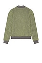 view 2 of 4 Bubble Terry Towel Cardigan in Pistachio