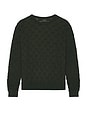 view 3 of 4 RECTANGLE セーター in Evergreen