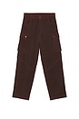 view 4 of 5 Blaze Cargo Pants in Dark Scarlet