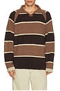 view 1 of 4 Stripped Polo Shirt in Woodland