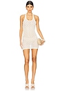 view 1 of 3 Macramist Tank Dress in Off White