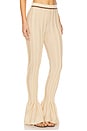 view 2 of 6 Pleatflare Pants in Beige