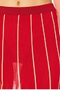 view 6 of 6 Pleating Maxi Skirt in Peach Red