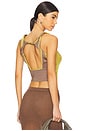 view 1 of 5 Two-tone Twisted Top in Avocado