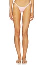 view 1 of 4 High Weave Bikini Bottom in Pink