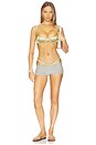 view 4 of 4 Shelly Bikini Top in Gold