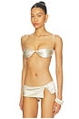view 2 of 4 Fawning Bikini Top in Silver