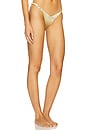 view 2 of 4 Dash Bikini Bottom in Gold Acid