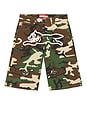 view 4 of 4 Icee Camo Twill Short in Camo